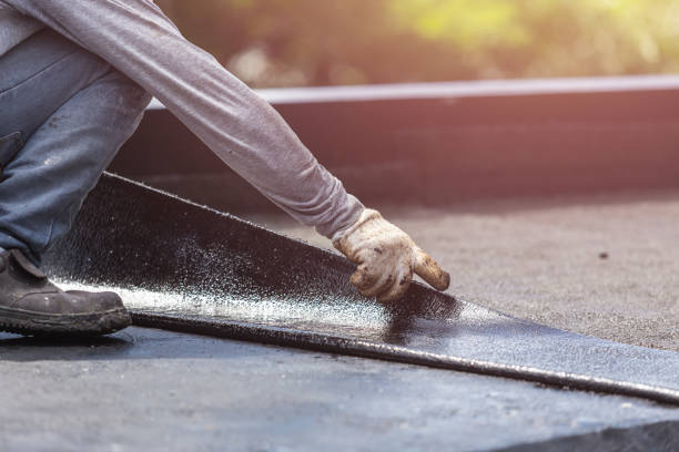 Professional Waterproofing technician working in Lewiston, NY